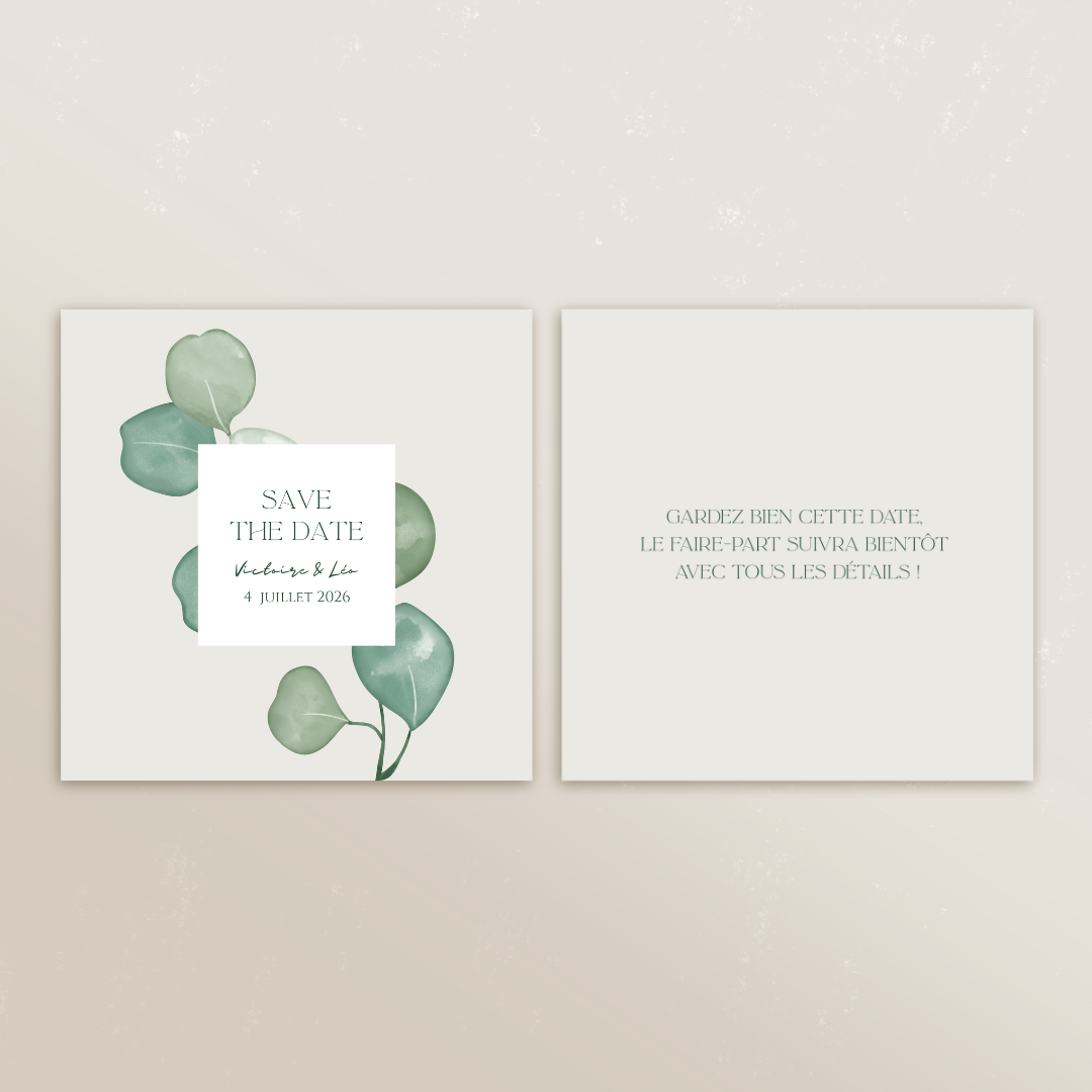 Save The Date Harmonie