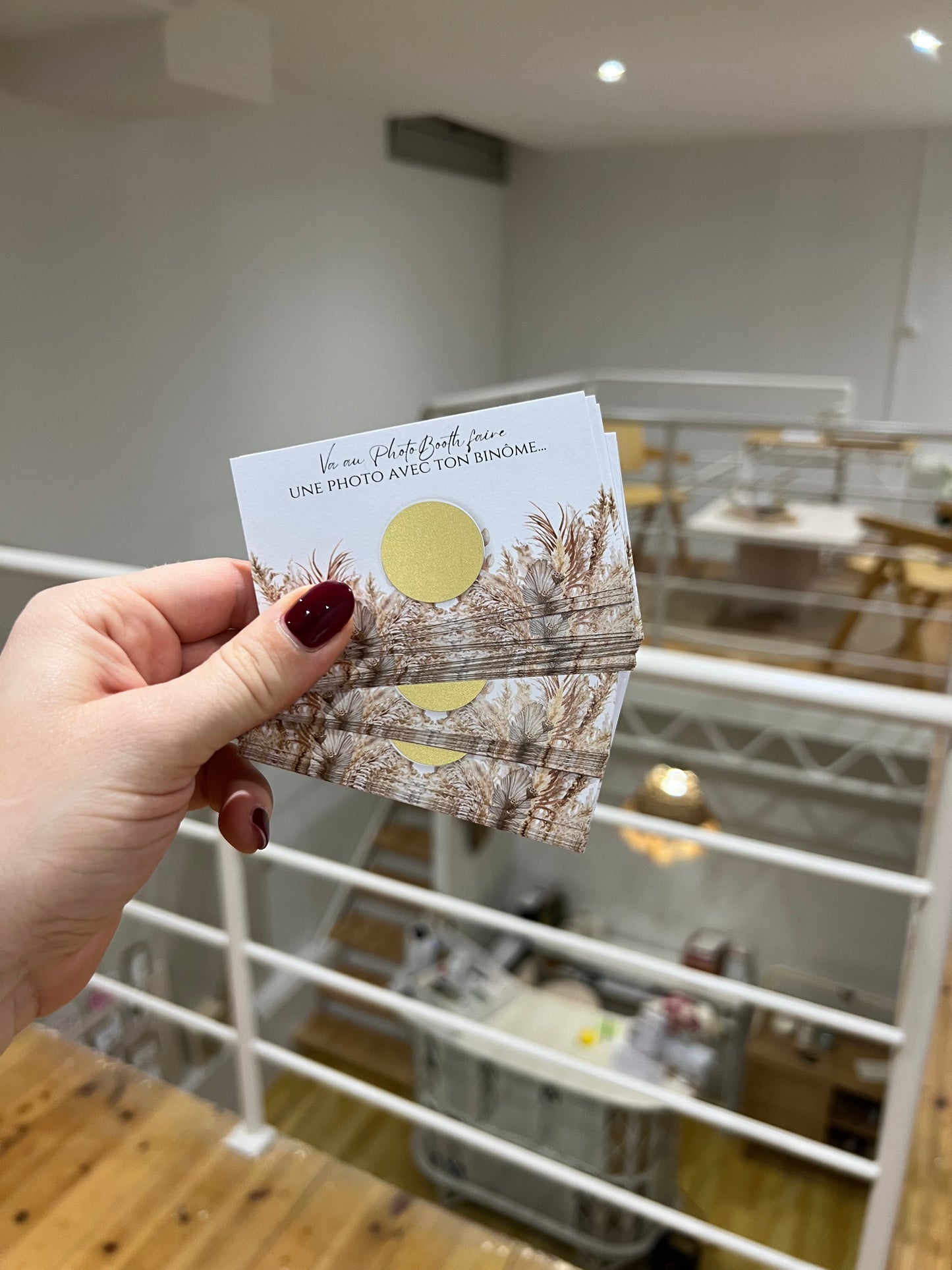 Jeu des binômes pampa terracotta x50