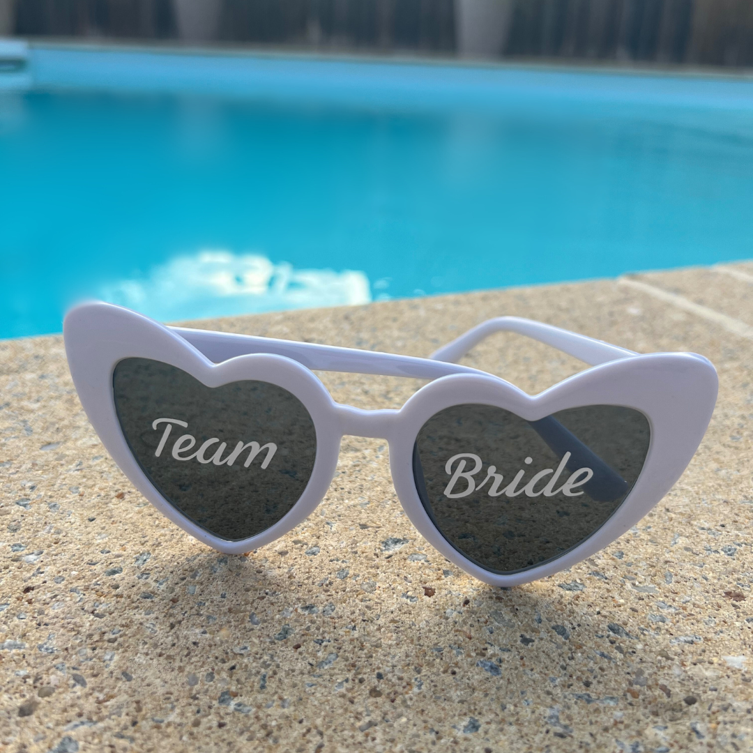 Lunettes coeurs EVJF