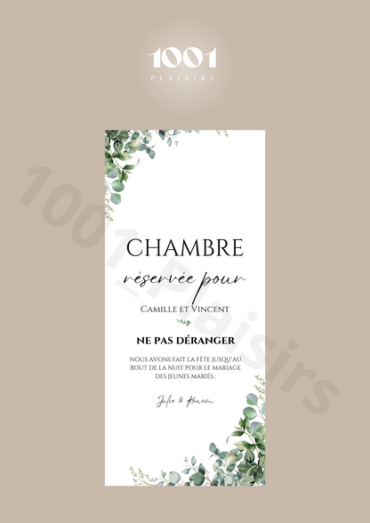 Cintre de porte invités