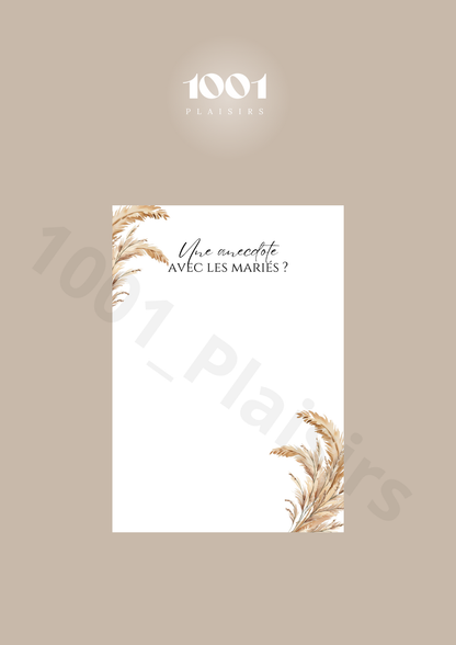 Cartes anecdotes (Lot de 4)