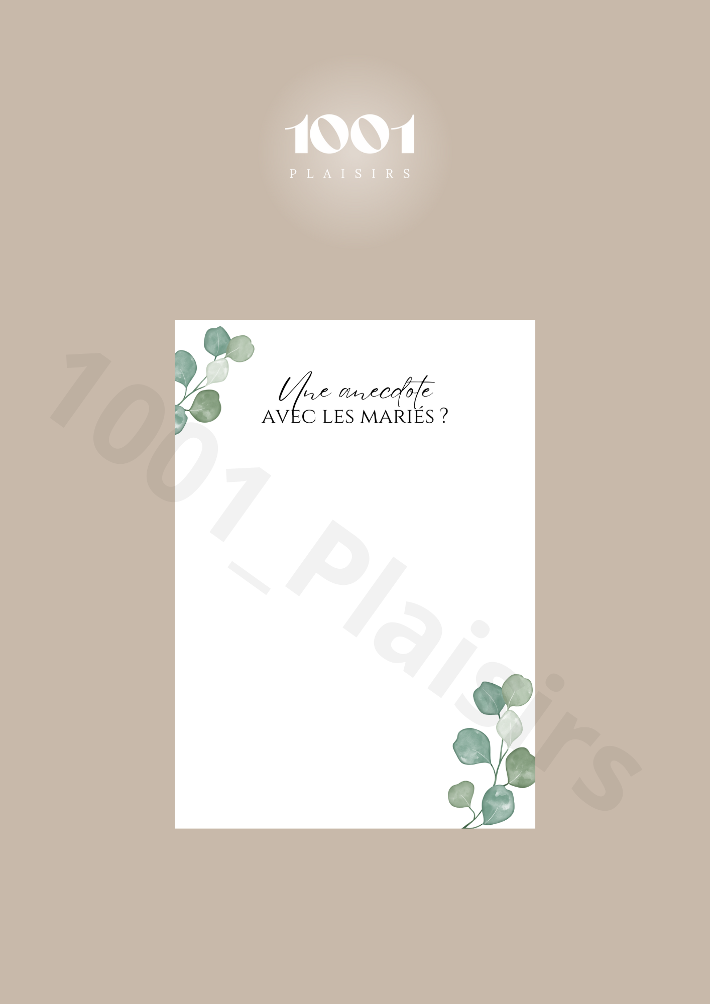 Cartes anecdotes (Lot de 4)