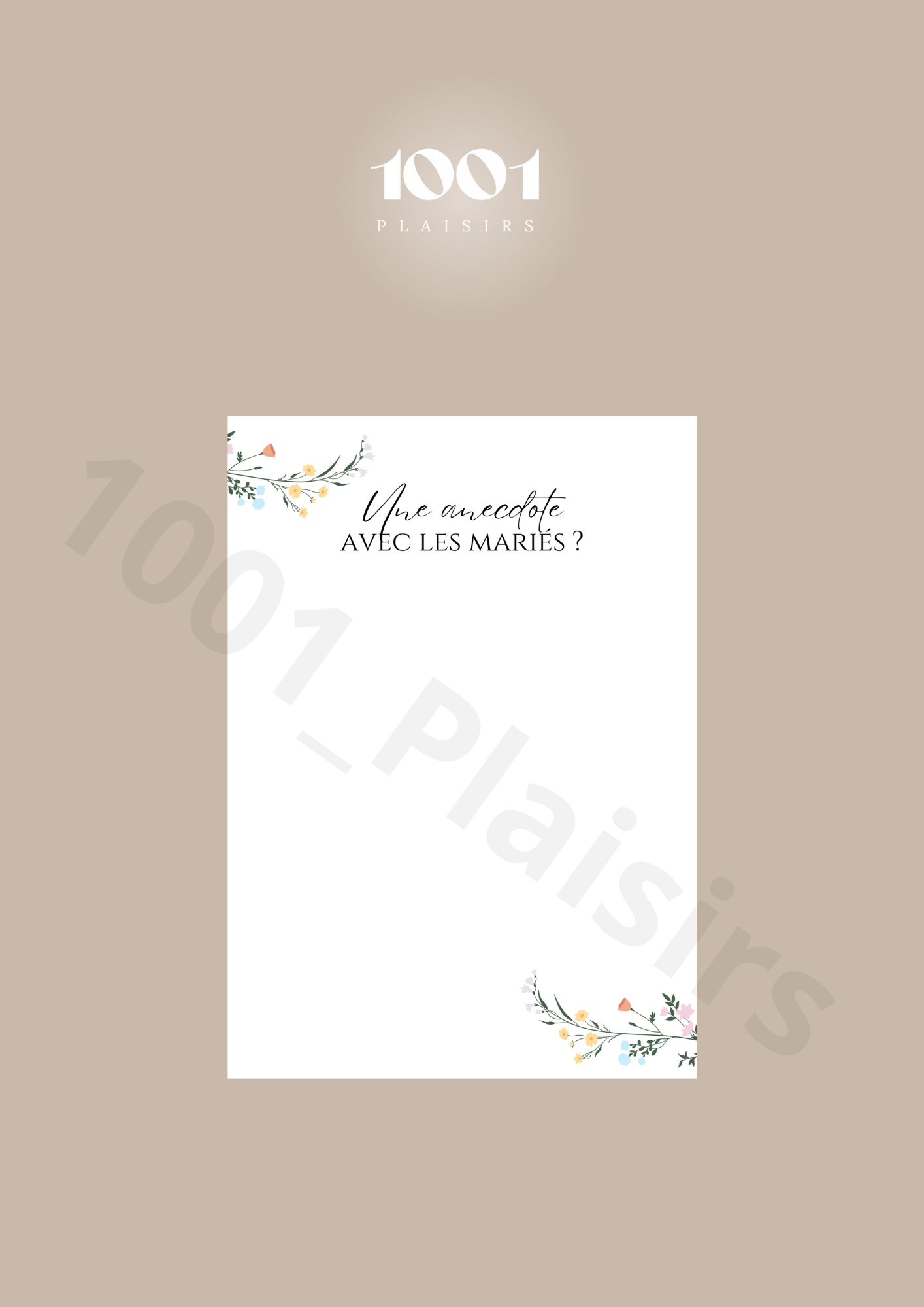 Cartes anecdotes (Lot de 4)