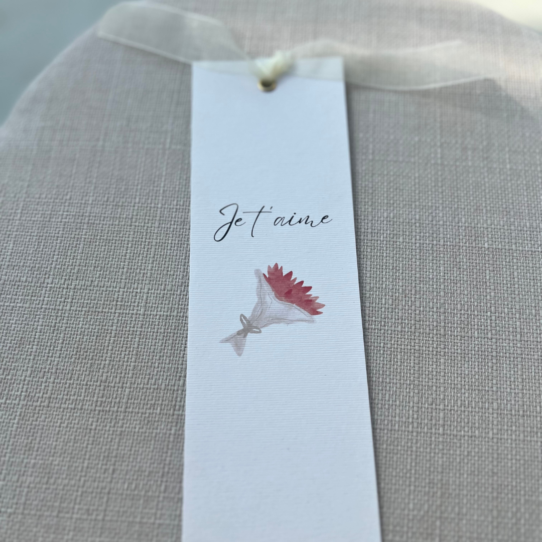 Marque page "Je t'aime"