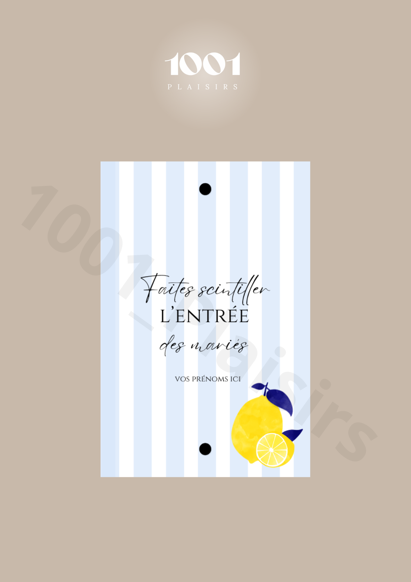 Étiquettes cierges magiques (Lot de 20)