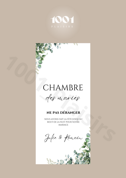 Cintre de porte mariés