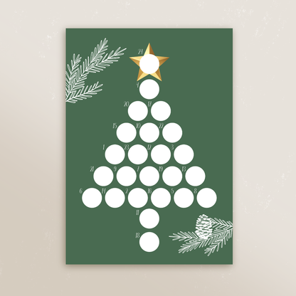 Calendrier de l’Avent à gratter