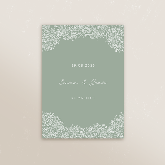 Faire-part Délicatesse