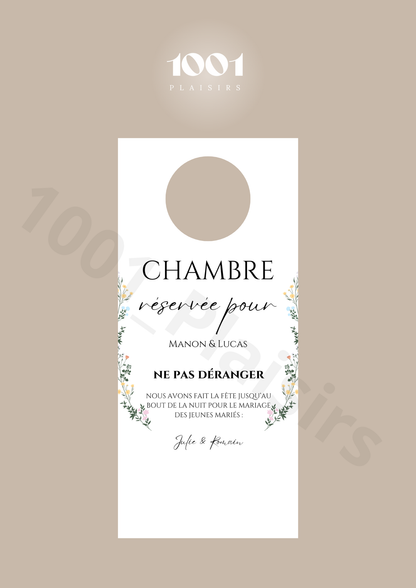 Cintre de porte invités