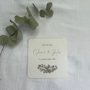 Save the Date – Modèles Pampa & Eucalyptus