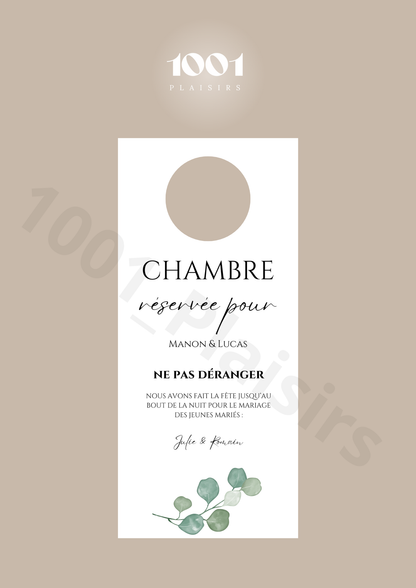 Cintre de porte invités