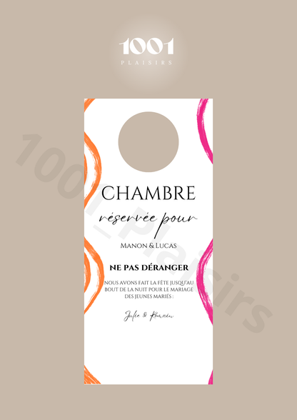 Cintre de porte invités