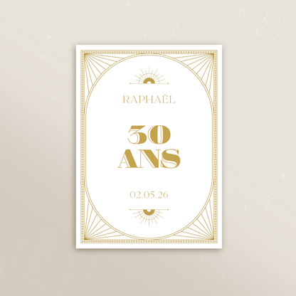 Faire-part Rêve d'Or