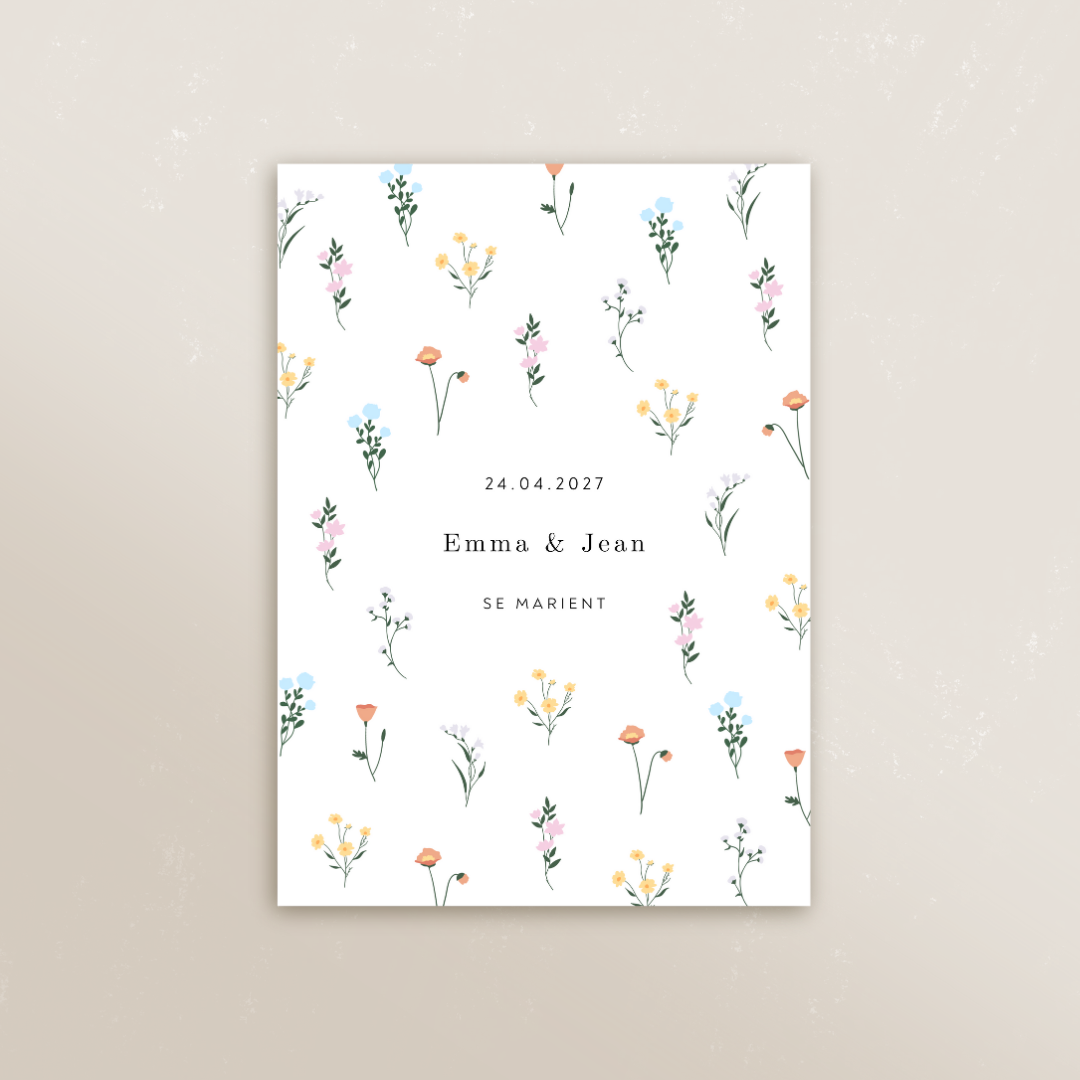 Faire-part Évidence