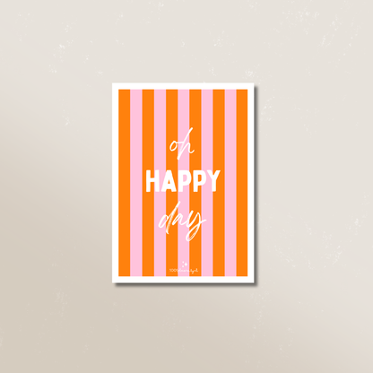 Cartes anniversaire + enveloppe blanche