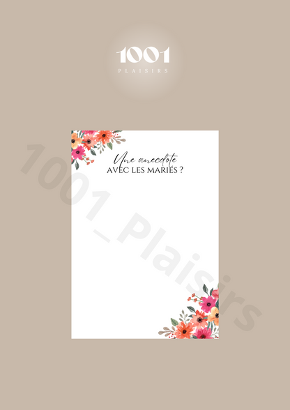 Cartes anecdotes (Lot de 4)