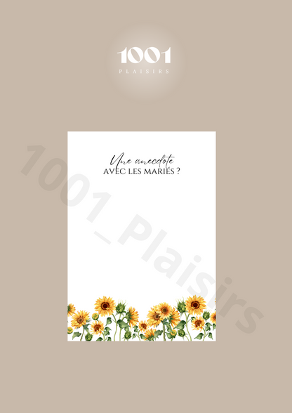 Cartes anecdotes (Lot de 4)