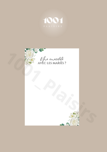 Cartes anecdotes (Lot de 4)