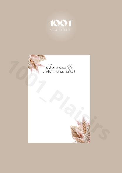 Cartes anecdotes (Lot de 4)