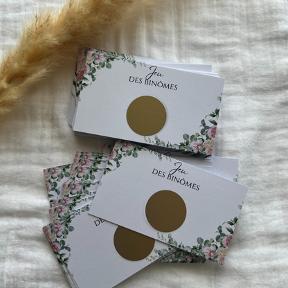 Jeu des binômes (Lot de 10)