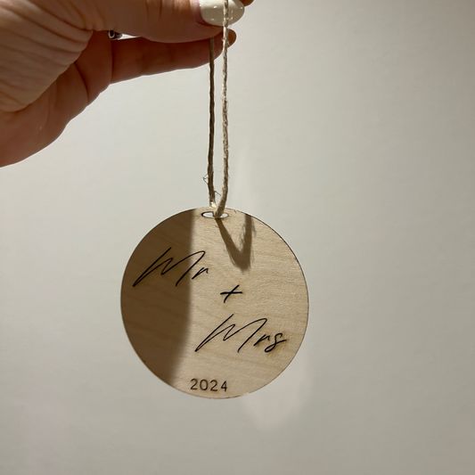 Rond bois Mr & Mme 2024