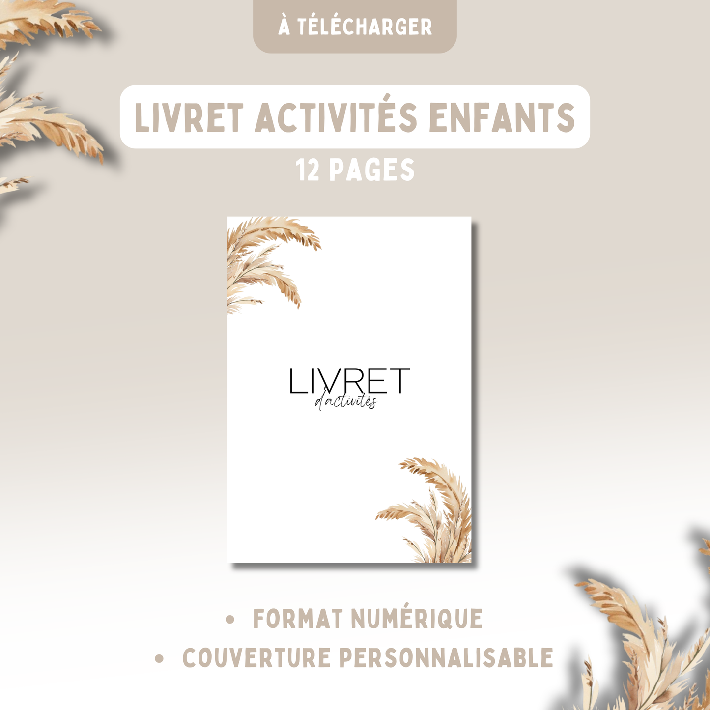 Livret activités enfants Symbiose