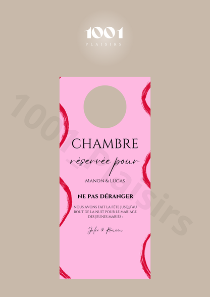 Cintre de porte invités