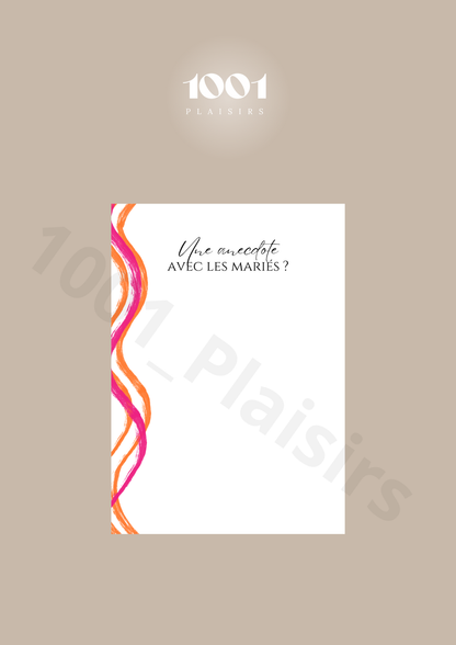 Cartes anecdotes (Lot de 4)