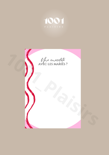 Cartes anecdotes (Lot de 4)