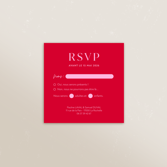 RSVP Infini
