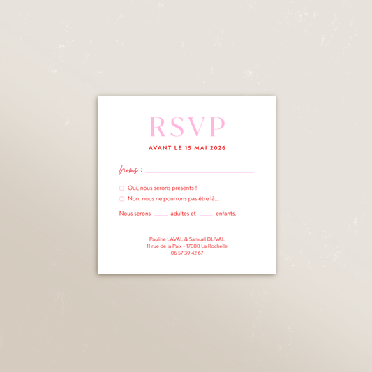 RSVP Infini & Eternité