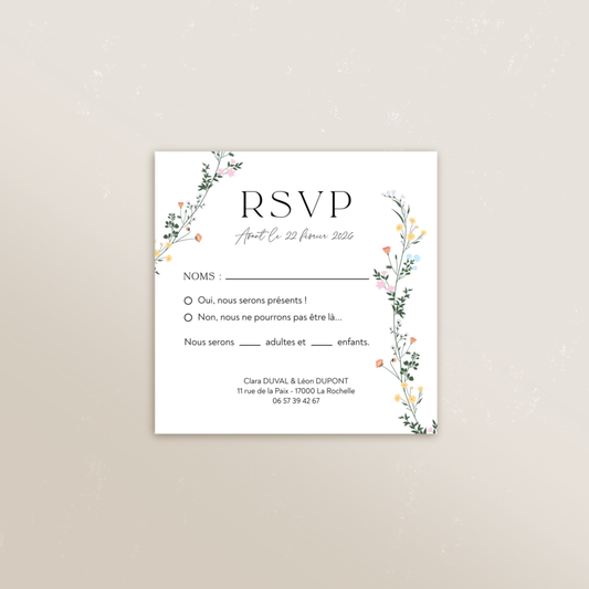 RSVP Unité